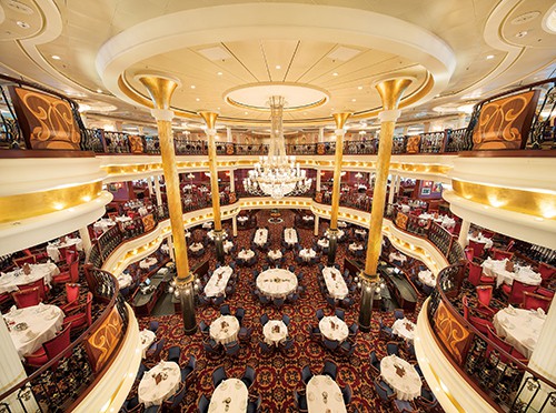 Mariner of the Seas Rhapsody in Blue Dining Room